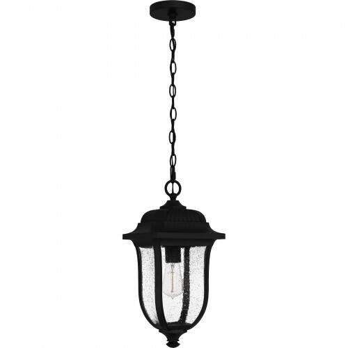 Quoizel MUL1909MBK Mulberry Outdoor hanging 1 light matte black Outdoor Lantern