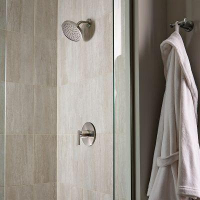 Pfister Brushed Nickel Contempra 1-handle Shower, Trim Only LG89-7NCK