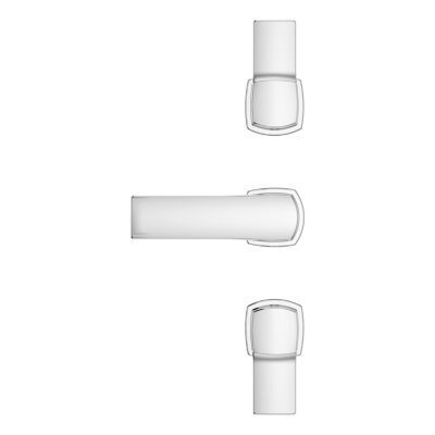 Pfister Polished Chrome 2-handle 8" Widespread Bathroom Faucet LG49-DAPC