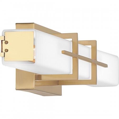 Quoizel PCGI8523AB Gemini Bath led light aged brass Bath Light