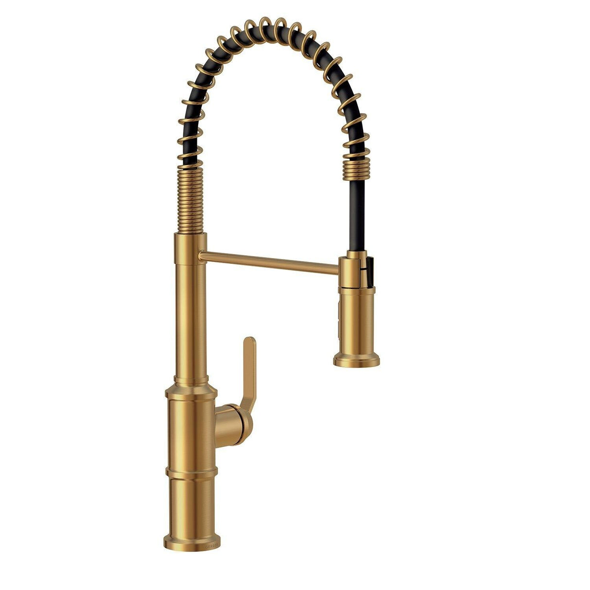 Gerber D455237SS Stainless Steel Kinzie Pre-rinse Single Handle Spring Spout KITC...