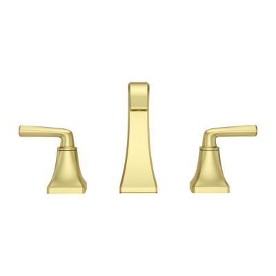 Pfister Brushed Gold Park Avenue 3-hole Roman Tub, Trim Only RT6-5FEBG