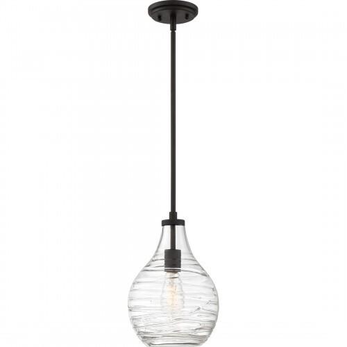 Quoizel QPP4019OZ Genie Mini pendant 1 light old bronze Mini Pendant