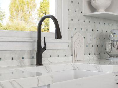 Pfister Tuscan Bronze 1-handle Pull-down Kitchen Faucet LG529-HGY