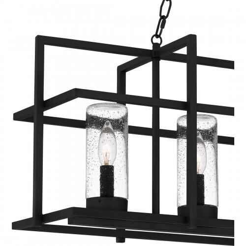 Quoizel DMN537EK Damien Outdoor chandelier 5 lights earth black Island Light