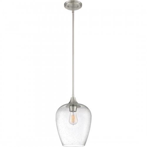Quoizel TWE1510BN Towne Mini pendant brushed nickel Mini Pendant