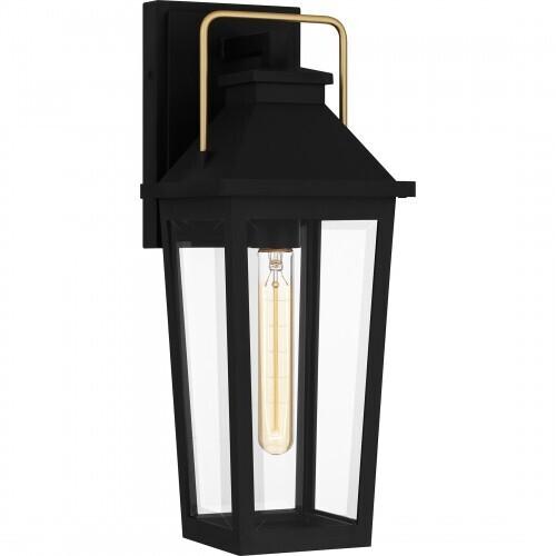 Quoizel BUK8406MBK Buckley Outdoor wall 1 light matte black Outdoor Lantern
