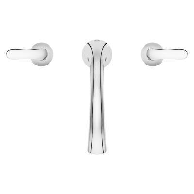 Pfister Polished Chrome Weller 3-hole Roman Tub, Trim Only RT6-5WRC