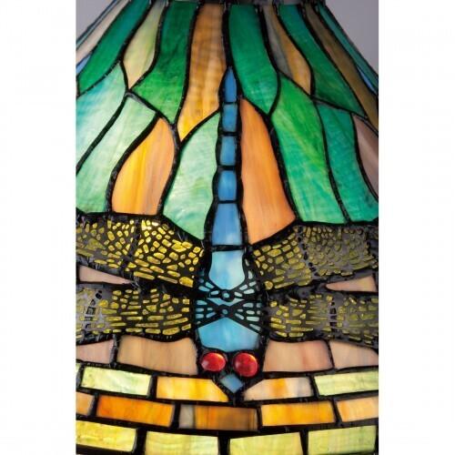 Quoizel TF1508TVB King Table lamp tiffany vintage bronze Table Lamp