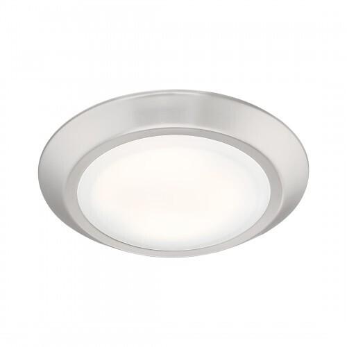 Quoizel VRG1608BN Verge Flush mount 8"d brushed nickel Flush Mount