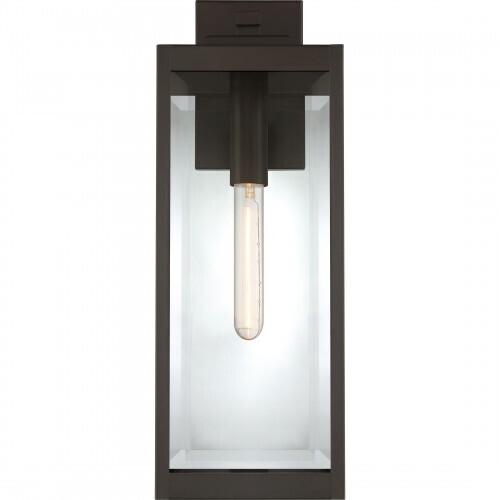 Quoizel WVR8407WT Westover Outdoor wall 1 light western bronze Outdoor Lantern