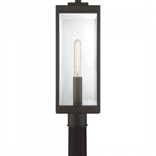 Quoizel WVR9007WT Westover Outdoor post 1 light western bronze Outdoor Lantern