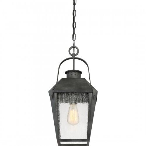 Quoizel CRG1910MB Carriage Outdoor hanging mottled black Outdoor Lantern