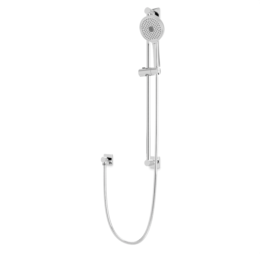 Artos Otella Multifunction Flexible Hose Slide Bar Kit with Separate Water Outlet Chrome – F907-117CH