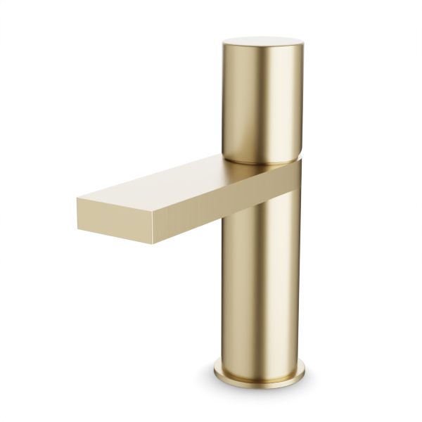 Artos Otella Single Hole Bathroom Faucet Satin Brass – F301-2SB