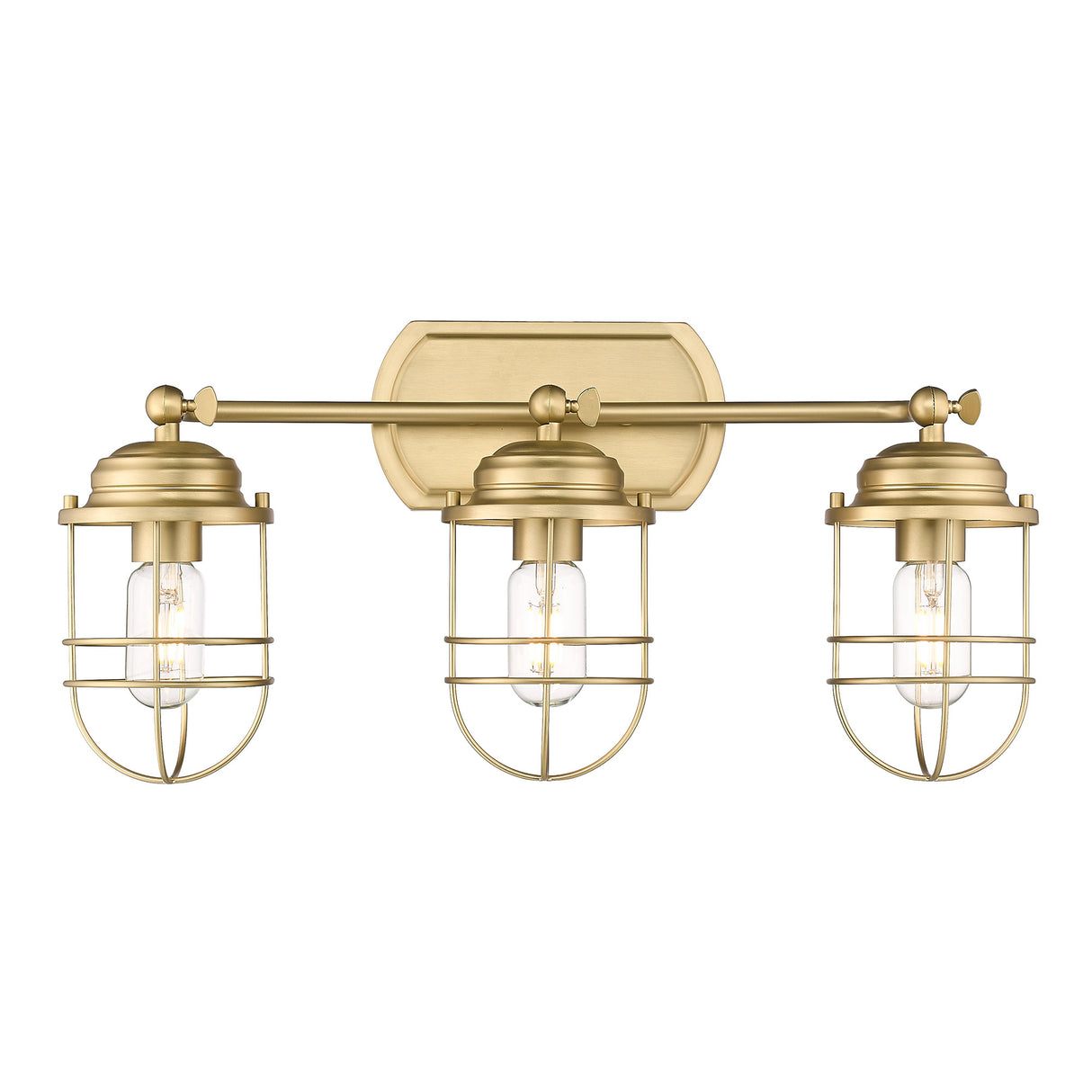 Seaport 3-Light Bath Vanity in Brushed Champagne Bronze