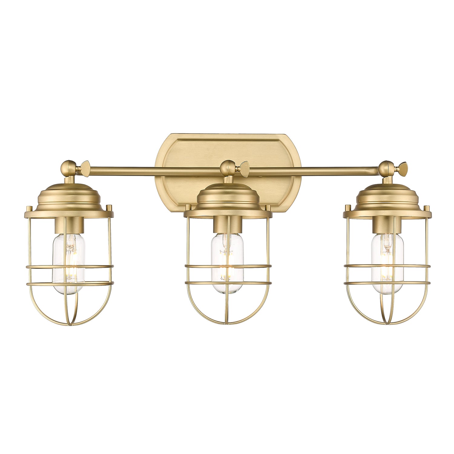 Seaport 3-Light Bath Vanity in Brushed Champagne Bronze