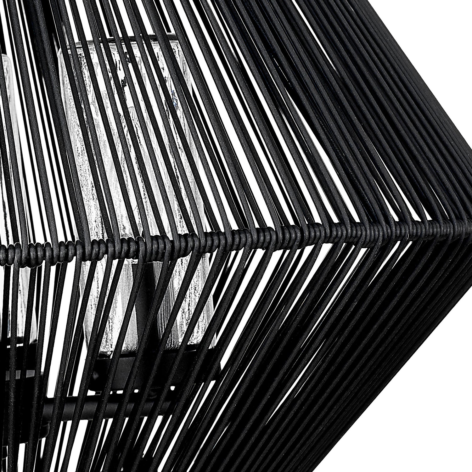 Valentina NB Natural Black 3 Light Pendant - Outdoor