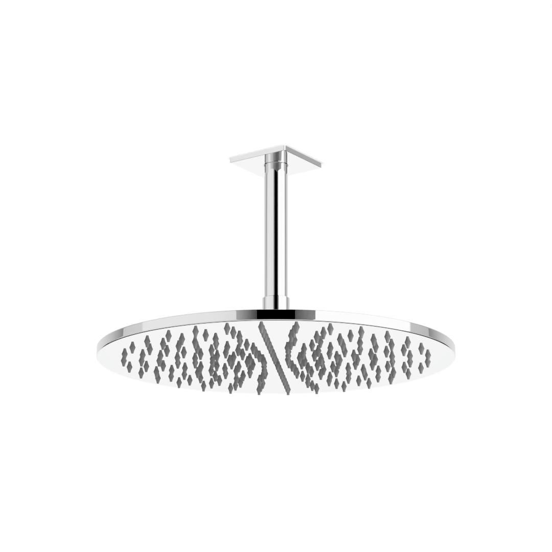 Artos Otella 12" Rain Shower Head on Ceiling Mount Arm Chrome – F907-18/5CH