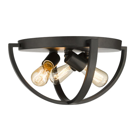 Colson EB 15" Flush Mount in Etruscan Bronze