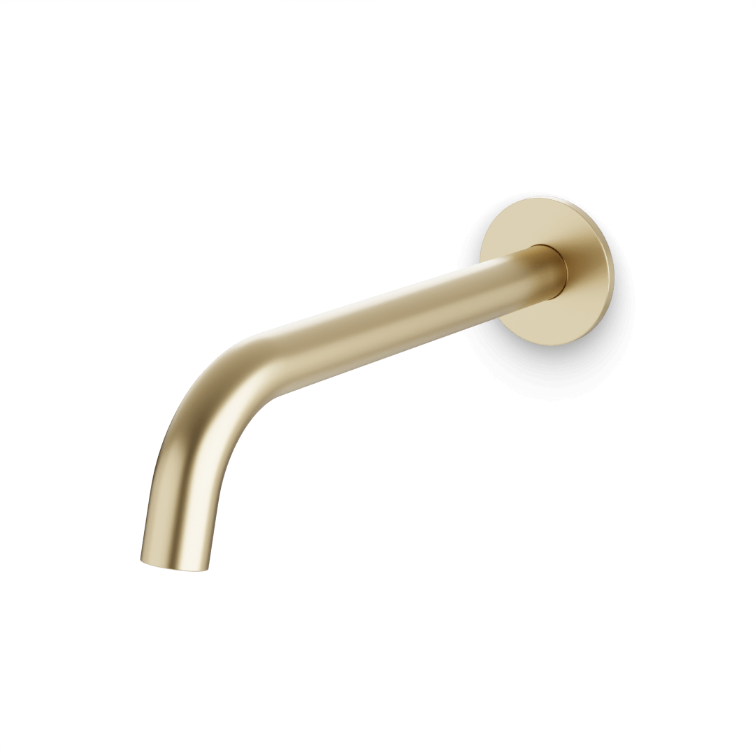 Artos Opera Wall Mount Tub Filler Satin Brass – F908-4SB