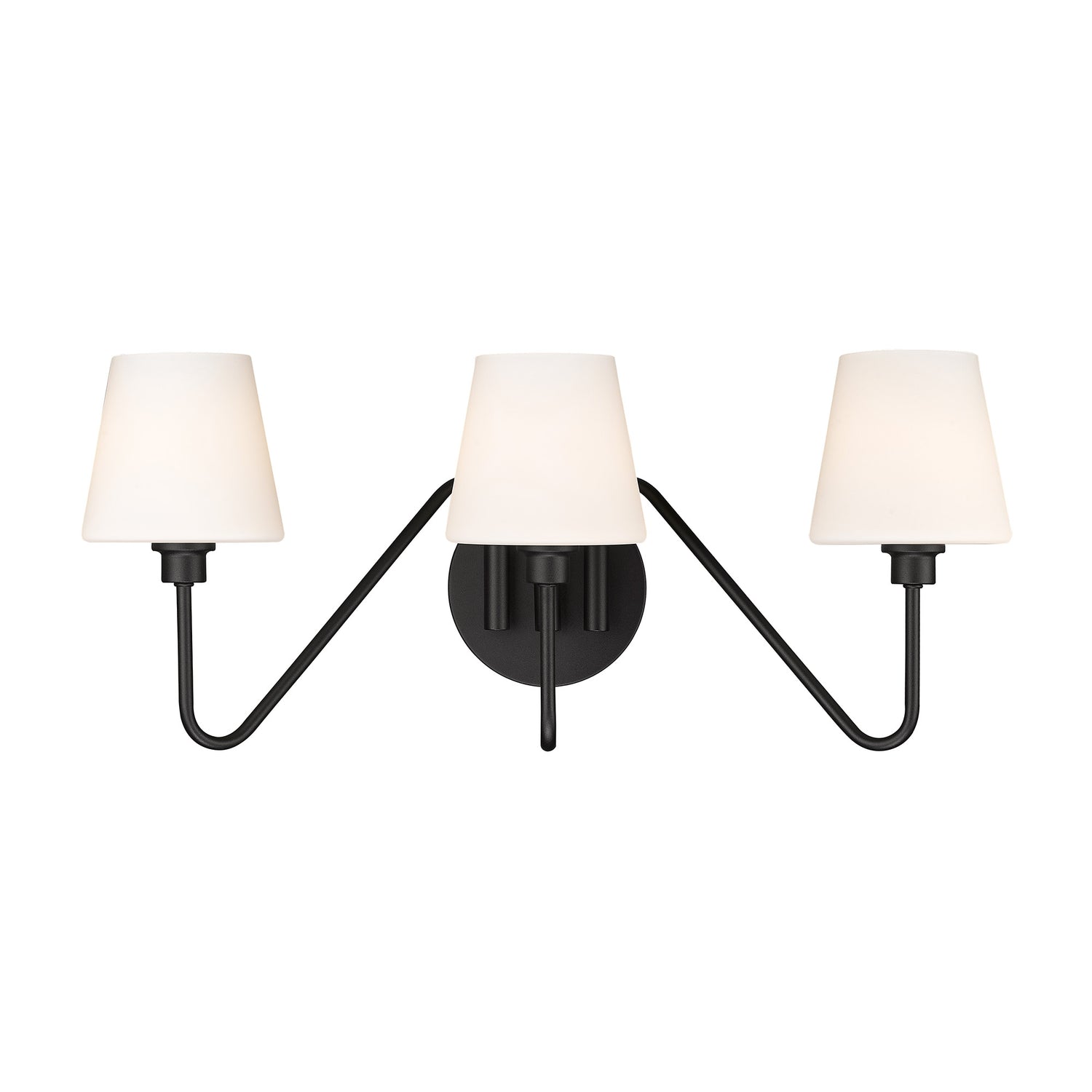 Kennedy Natural Black 3 Light Bath Vanity