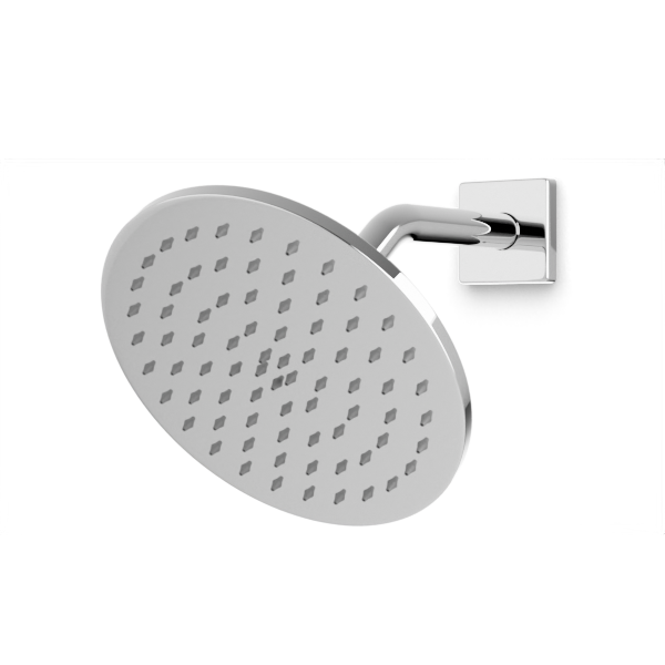 Artos Otella 8" Shower Head on Angled Arm Chrome – F907-11CH