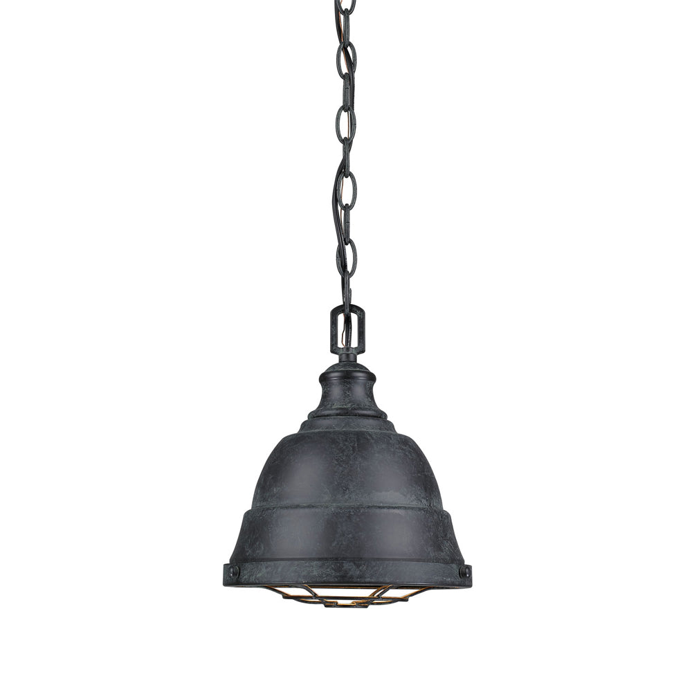 Bartlett Small Pendant in Black Patina