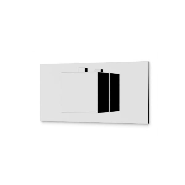 Artos Edge Thermostat Linear Trim Kit Chrome – F904A-6TKCH