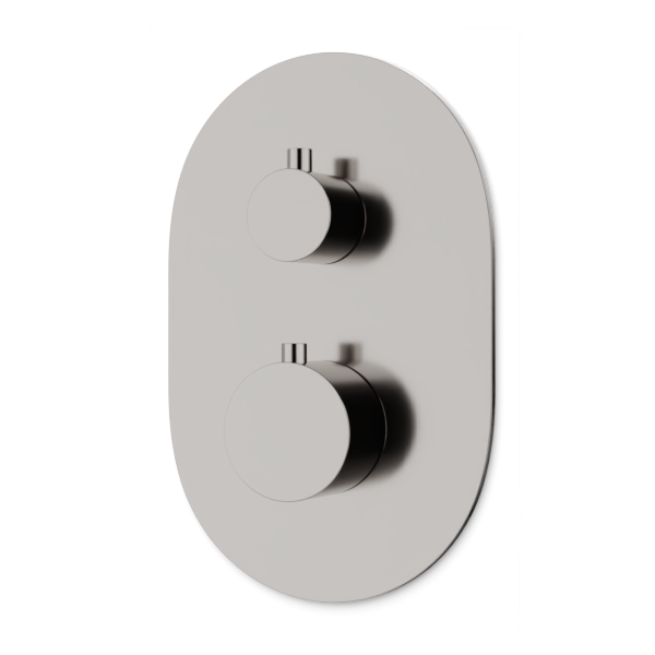Artos Opera Thermostat with 3-Way Diverter & Off Position Trim Kit Brushed Nickel – F903B-58TKBN