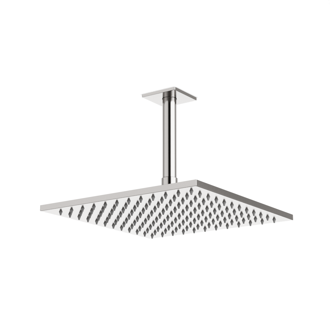 Artos Edge 10" Rain Shower Head on Ceiling Mount Arm Brushed Nickel – F907-51BN