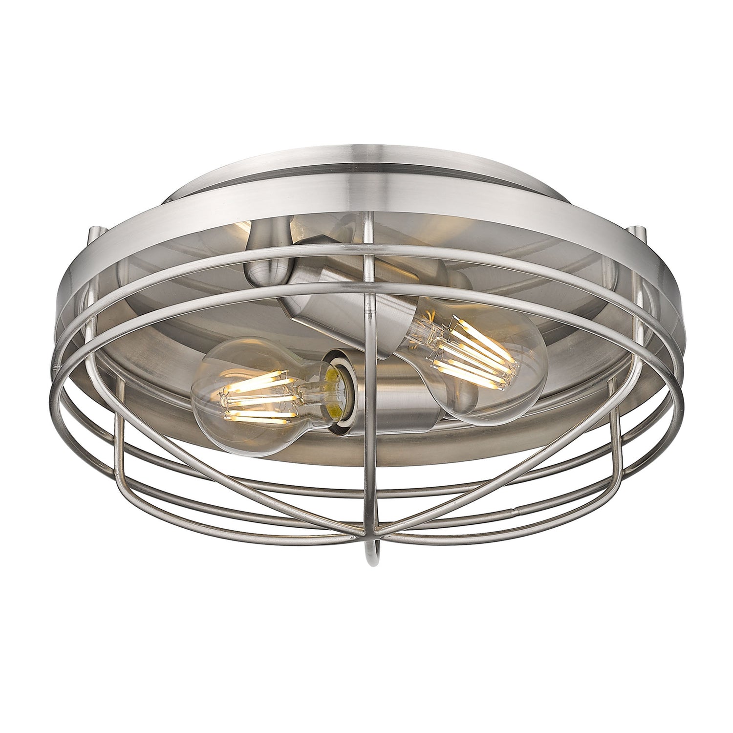 Seaport Flush Mount in Silver