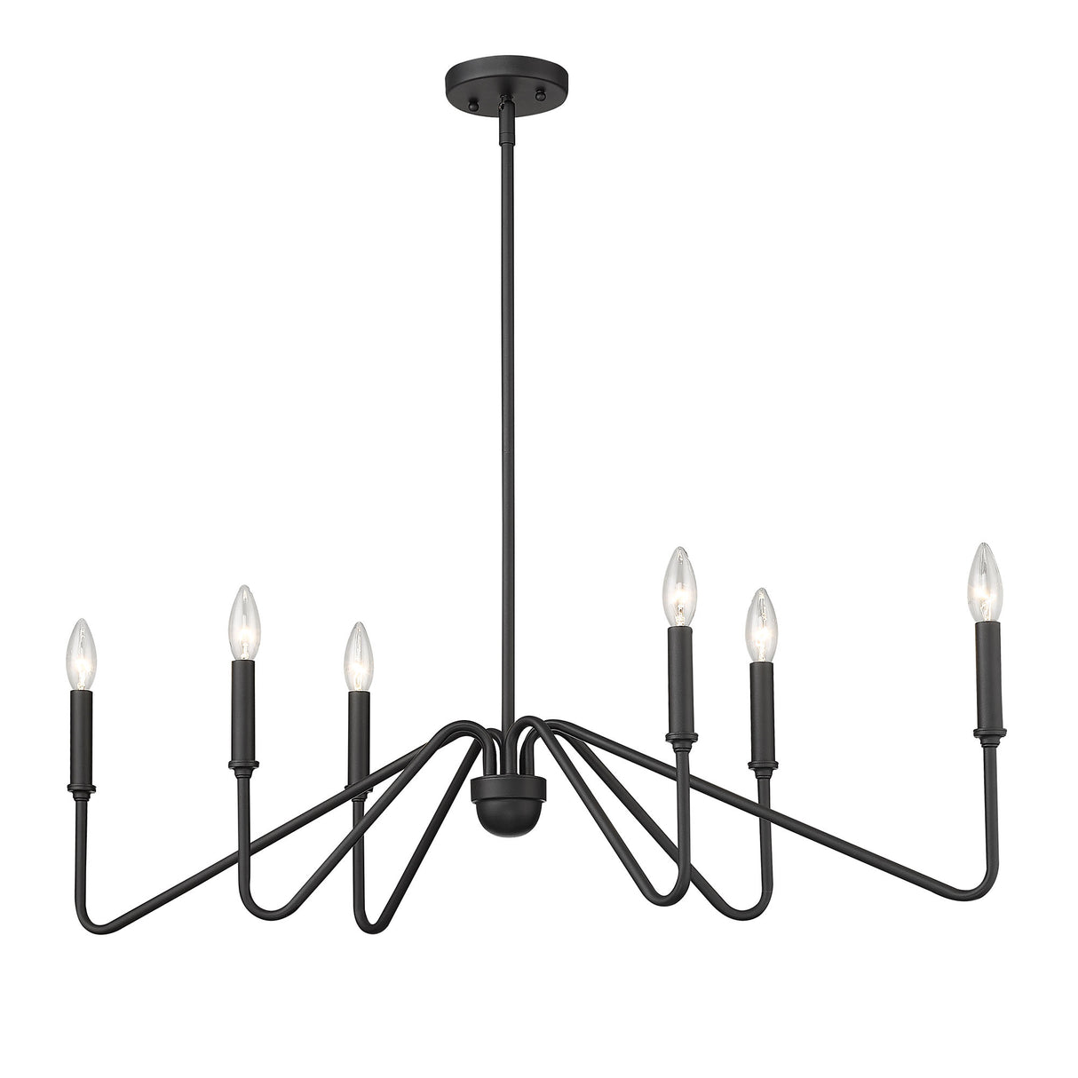 Kennedy Natural Black Linear Pendant