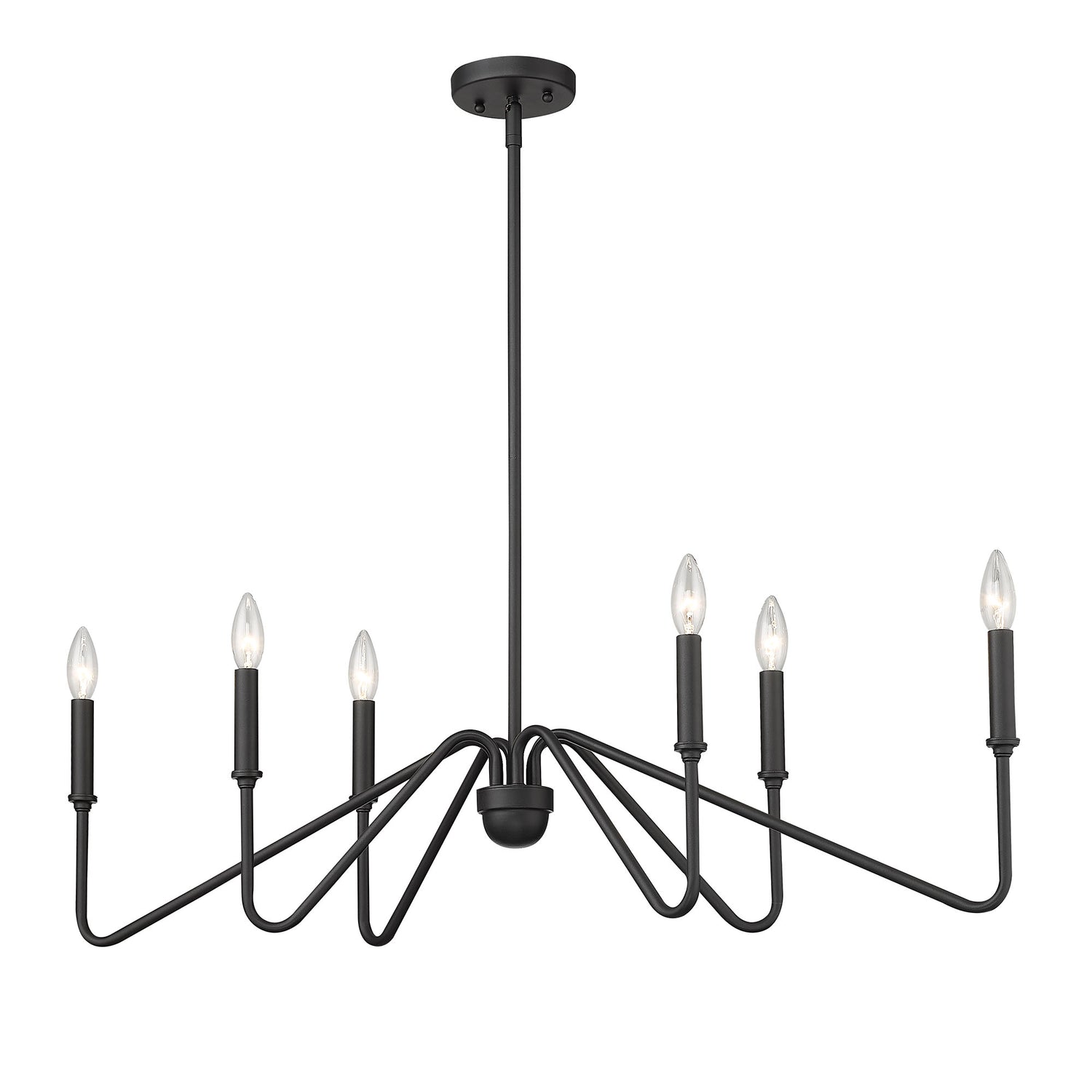 Kennedy Natural Black Linear Pendant