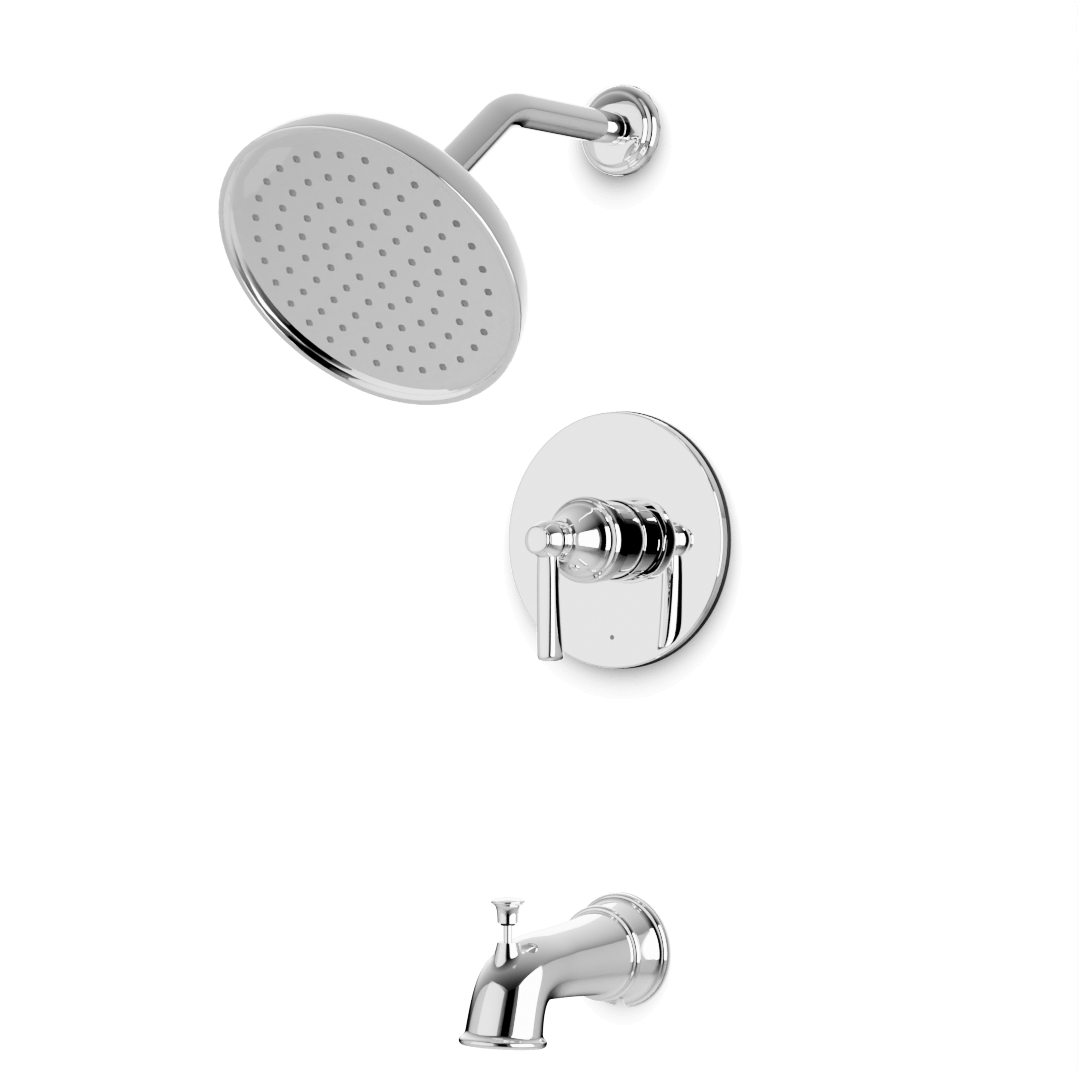 Artos Classic Pressure Balance Tub / Shower Trim Kit Chrome – TS182CH
