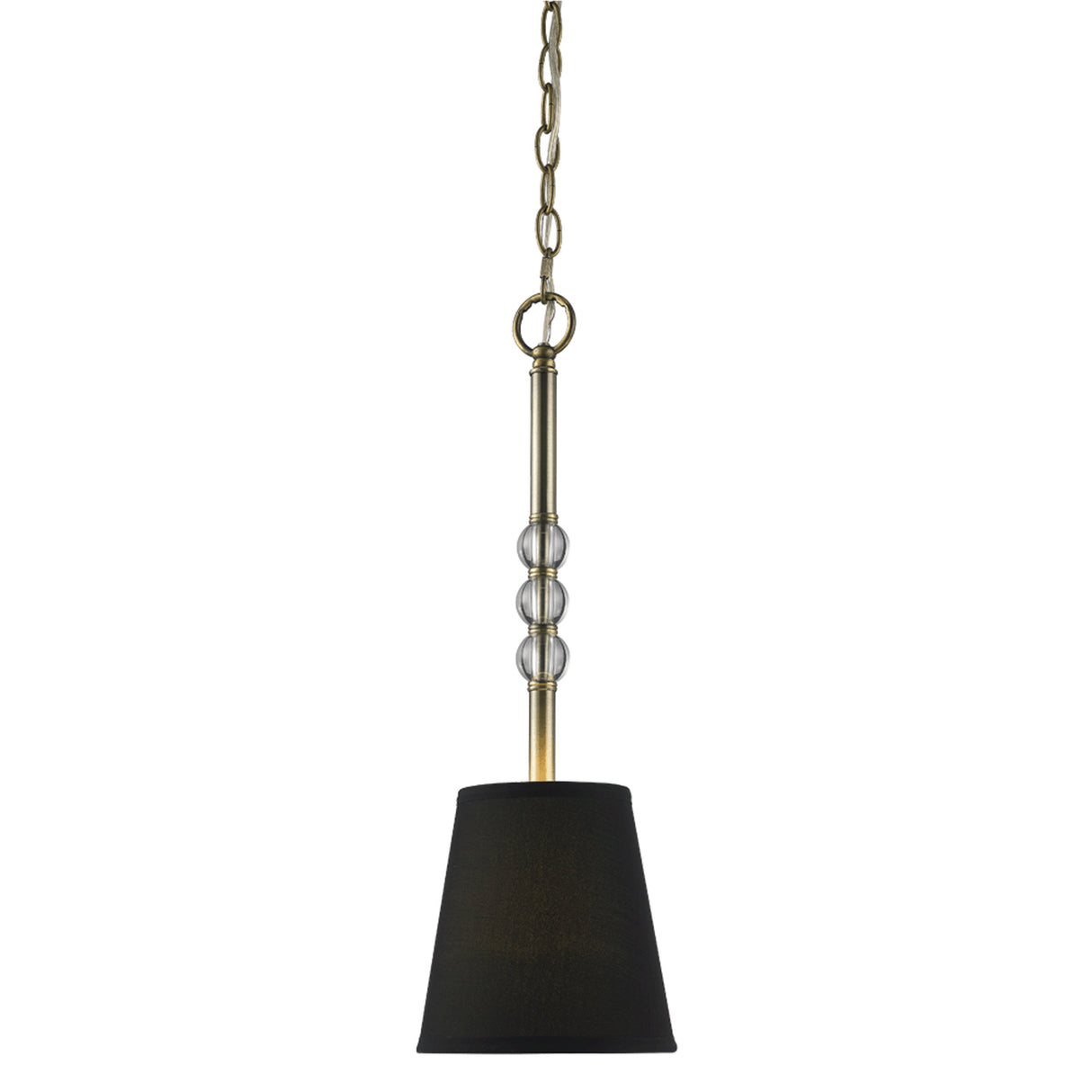 Waverly 1 Light Wall Sconce in Aged Brass with Tuxedo Shade