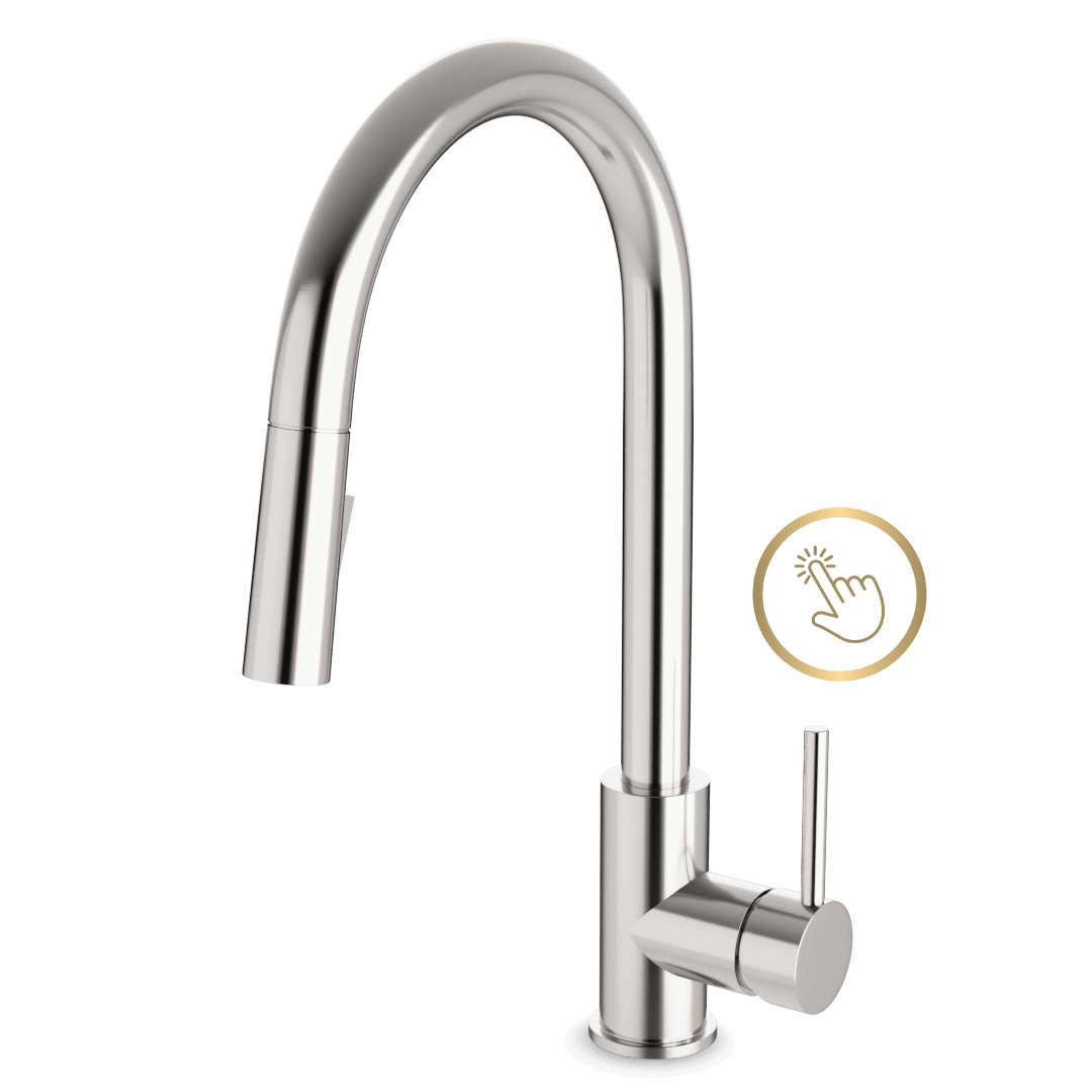Artos Modern Touch Activated Kitchen Faucet Brushed Nickel – FTS100137BN
