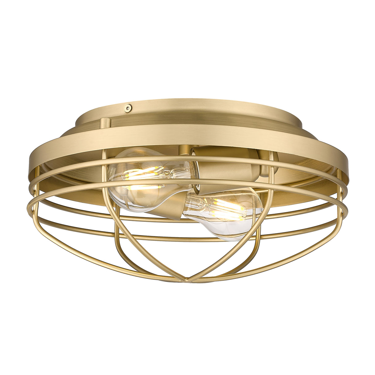 Seaport Flush Mount in Brushed Champagne Bronze
