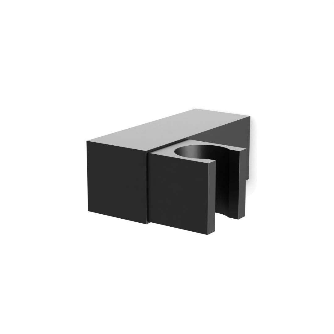 Artos Edge Pivoting Hand Shower Holder Matte Black – F902-36BK