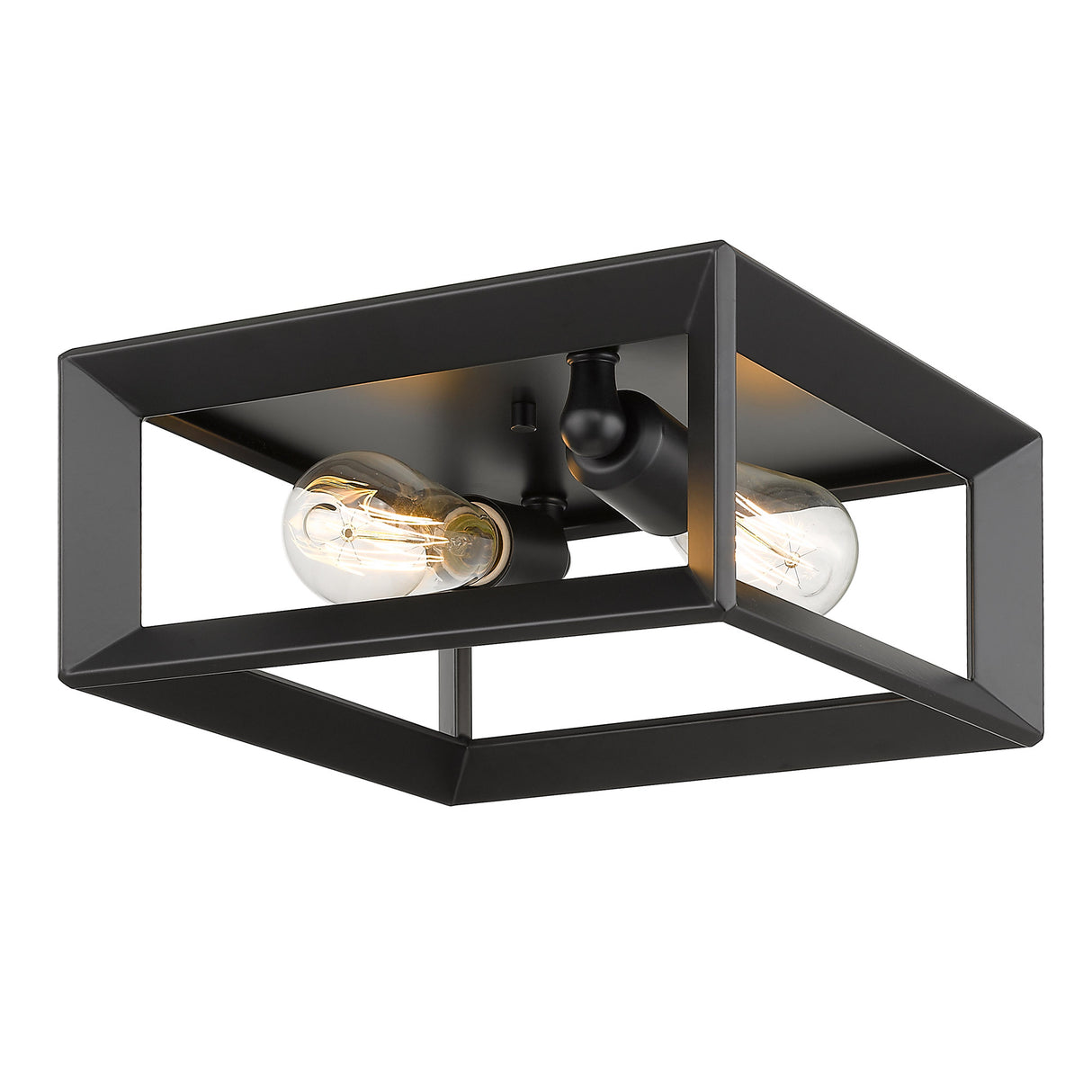 Smyth Flush Mount in Matte Black