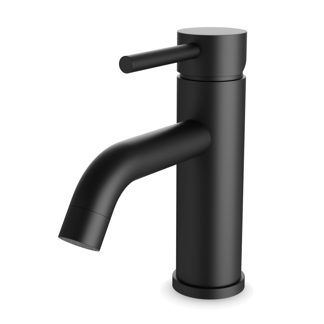 Artos Opera Single Hole Bathroom Faucet Matte Black – FS308BK