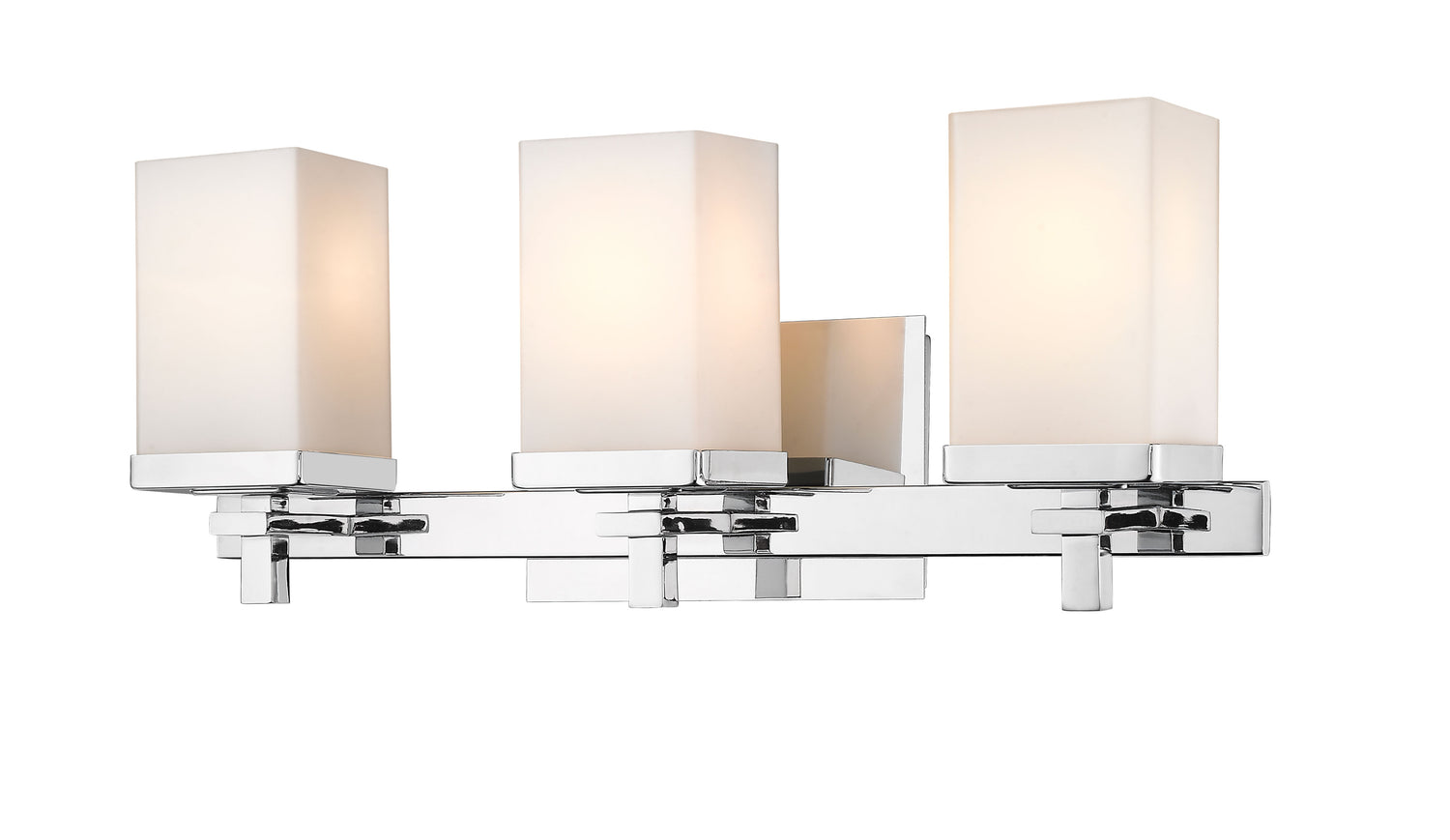 Maddox 3 Light Bath Vanity in Chrome