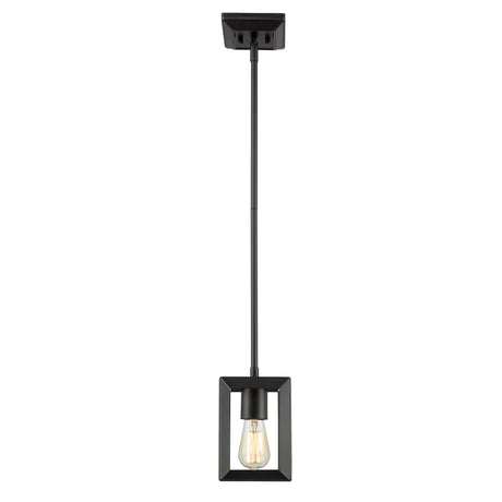 Smyth Mini Pendant in Matte Black