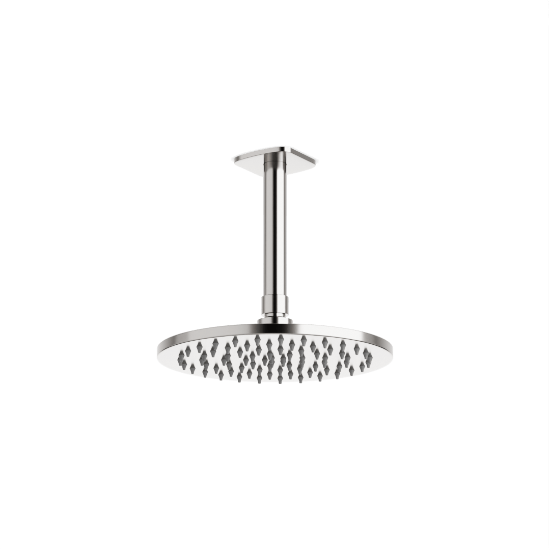 Artos Harmony 8" Rain Shower Head on Ceiling Mount Arm Brushed Nickel – F924C8BN