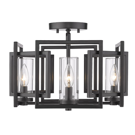 Marco Flush Mount in Matte Black