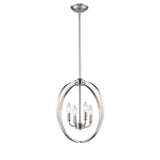 Colson PW 4 Light Pendant in Pewter