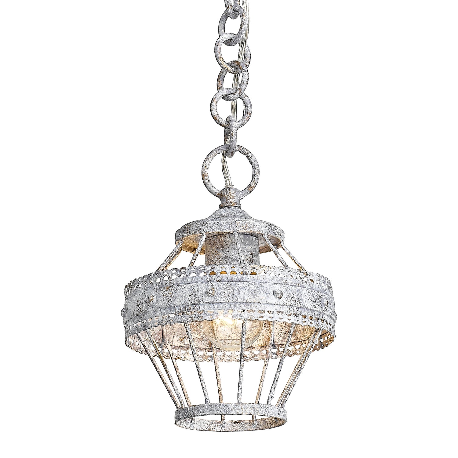 Ferris Mini Pendant in Oyster
