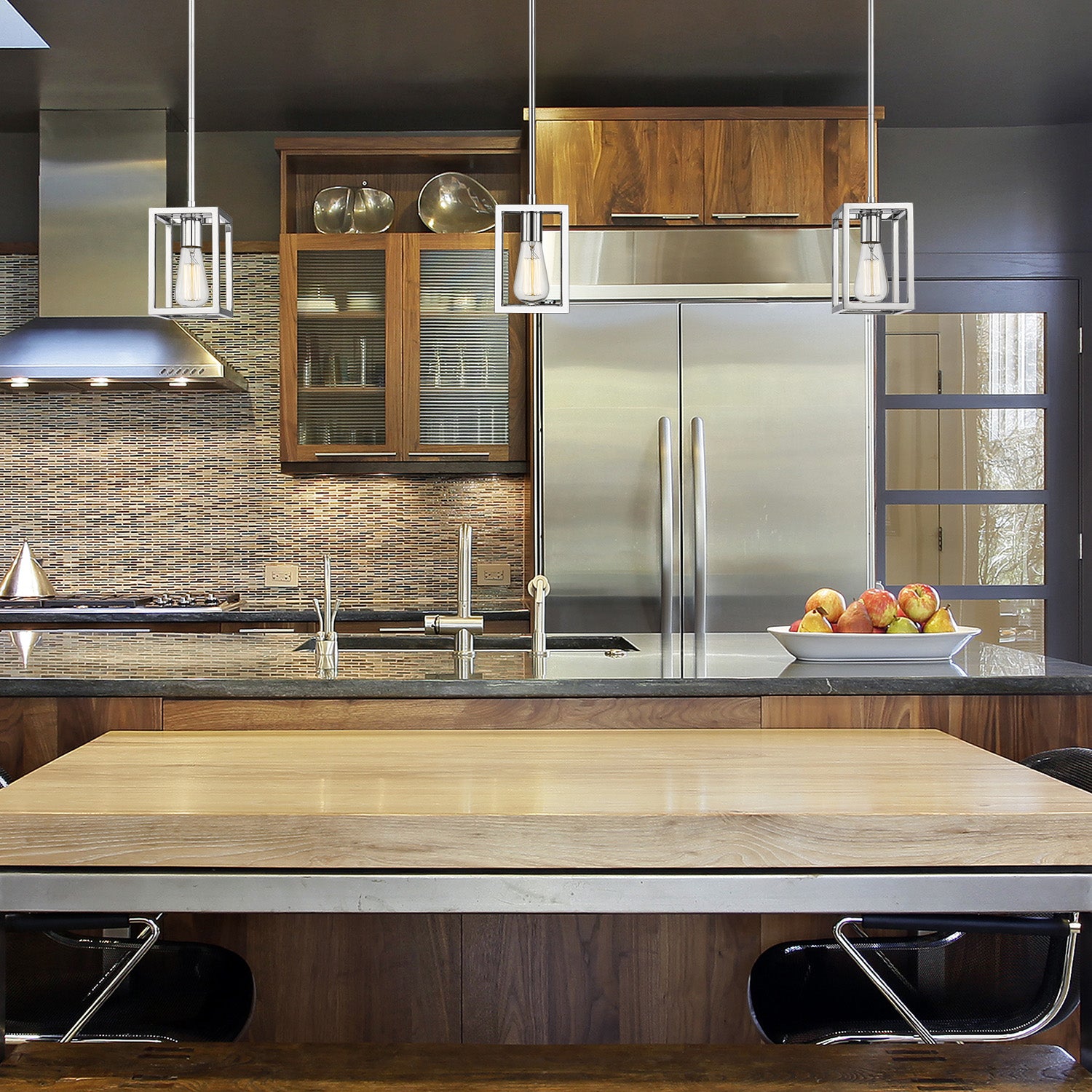Wesson Mini Pendant in Chrome