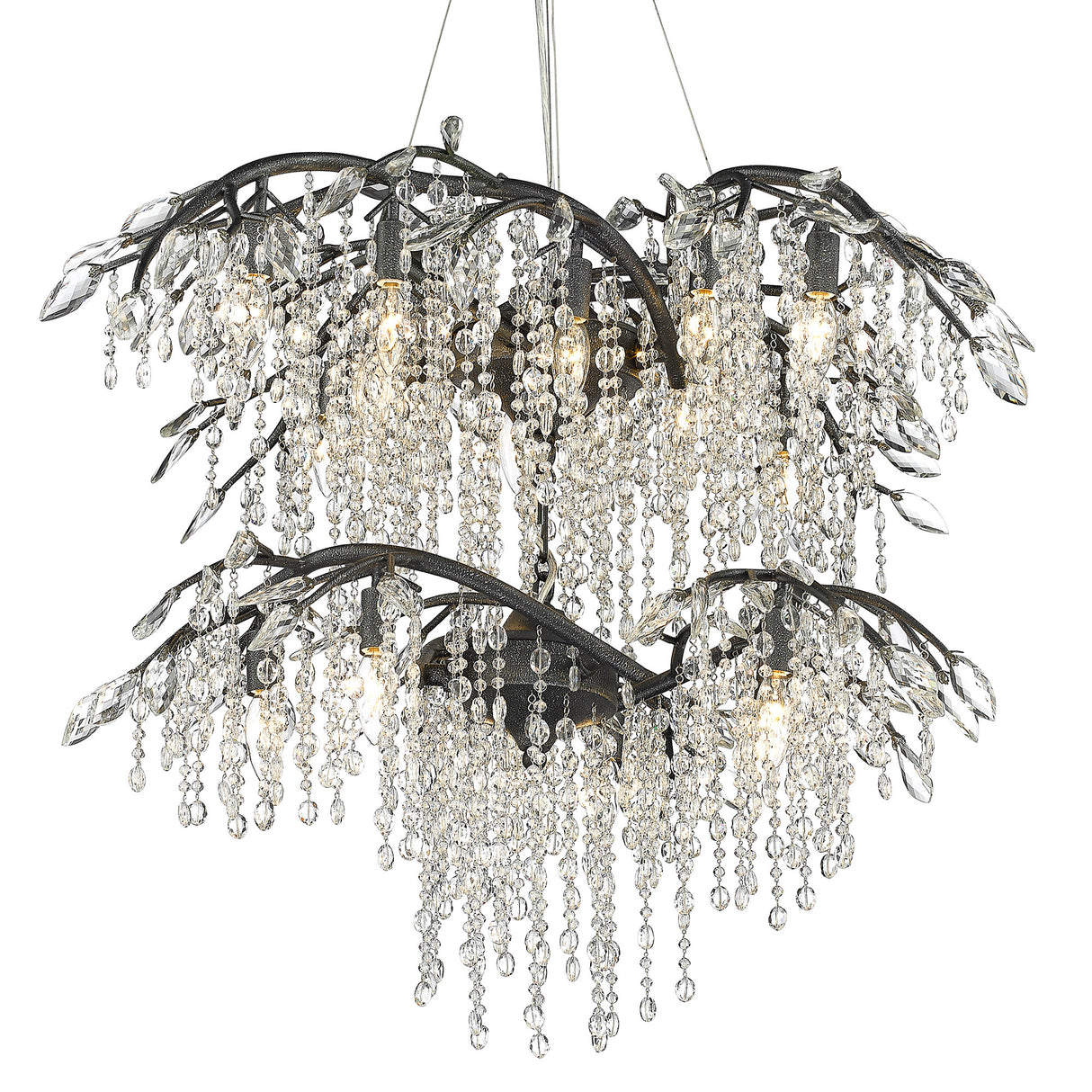 Autumn Twilight 2 Tier - 18 Light Chandelier