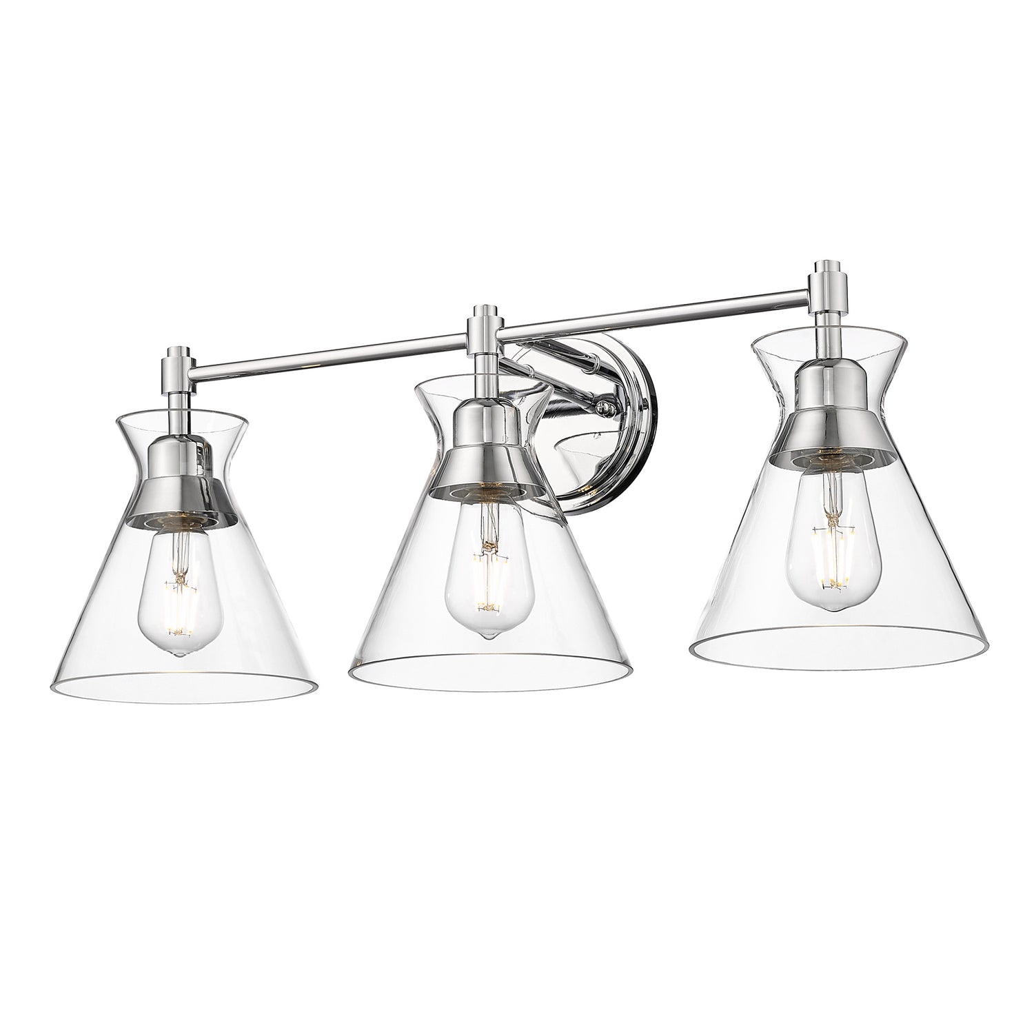 Malta CH Chrome 3 Light Bath Vanity